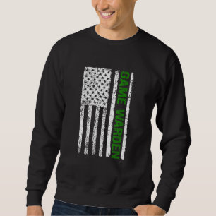 Game Warden Wildlife Officer Control Agent Manager Sweatshirt