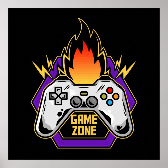 Game Zone Game Controller  Poster (Front)
