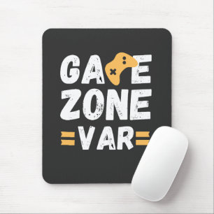 Game Zone VAR Text Design Mouse Pad