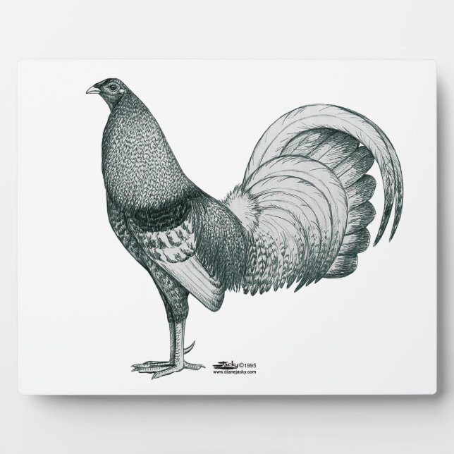 Gamecock Crele or Dom Plaque (Front)