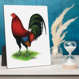 Gamecock:  Dark Red Plaque