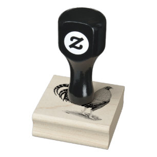 Gamecock:  Dom or Crele Rubber Stamp