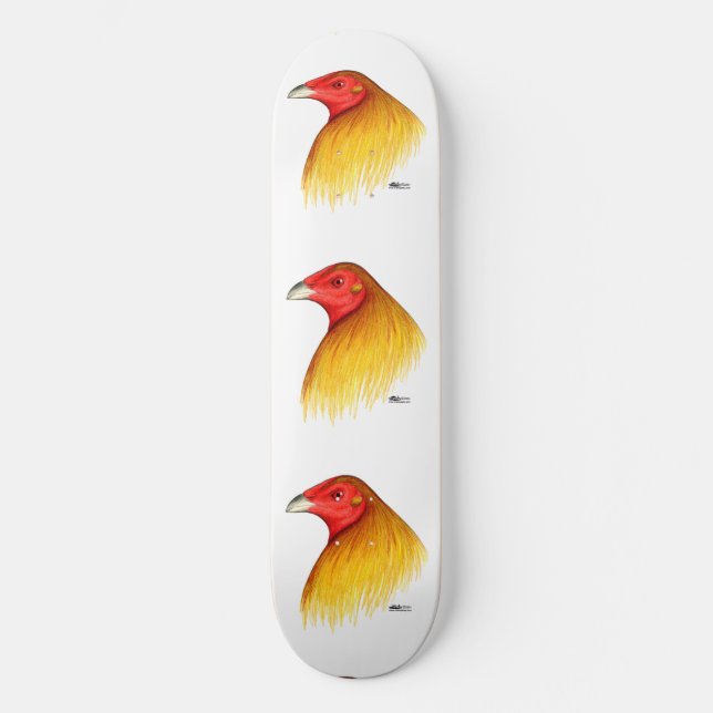Gamecock Dubbed Skateboard (Front)