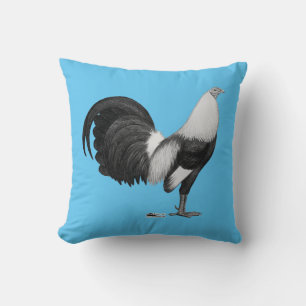 Gamecock Grey Duckwing Throw Pillow