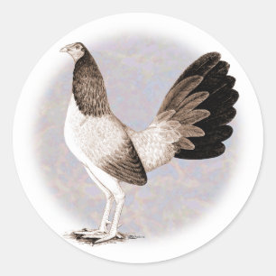 Gamecock: Hennie Classic Round Sticker