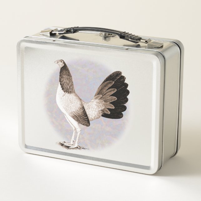 Gamecock:  Hennie Metal Lunch Box (Back)
