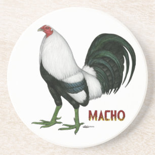 Gamecock Macho Duckwing Coaster