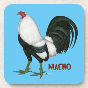 Gamecock Macho Duckwing Coaster