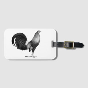 Gamecock Red Hatch Luggage Tag