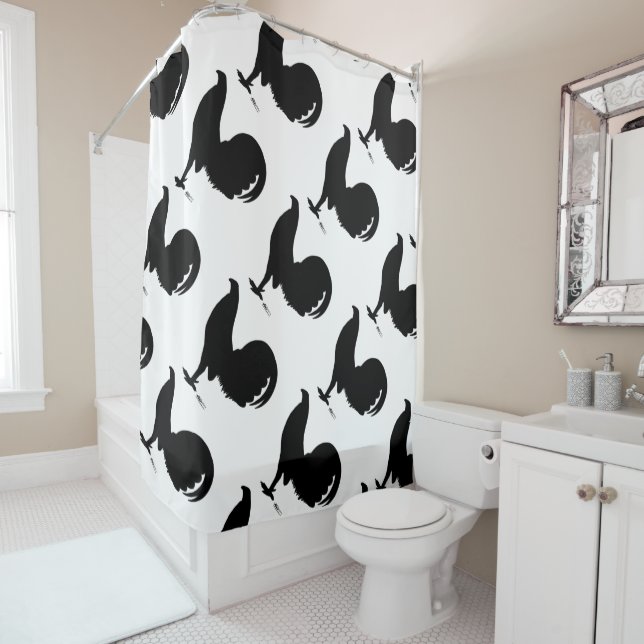 Gamecock Rooster Silhouette (In Situ)