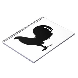 Gamecock Rooster Silhouette Notebook