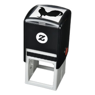 Gamecock Rooster Silhouette Self-inking Stamp