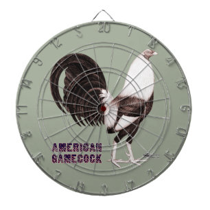 Gamecock Sepia Dartboard