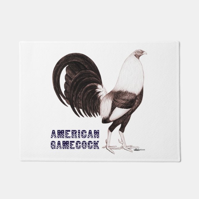 Gamecock Sepia Doormat (Front)