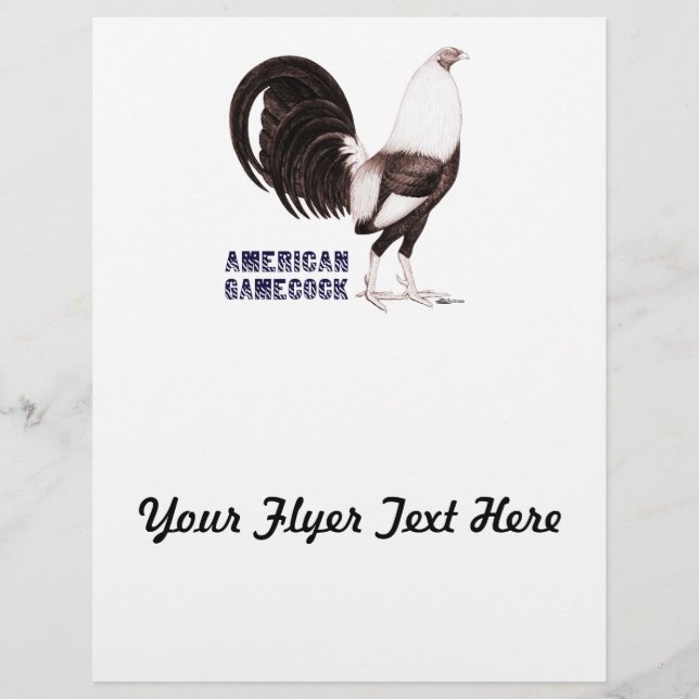 Gamecock Sepia Flyer (Front)