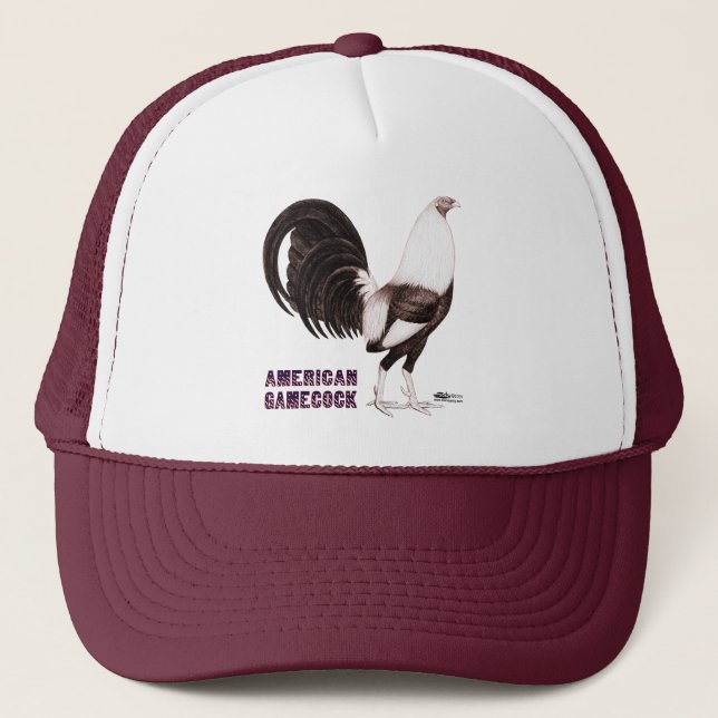 Gamecock Sepia Trucker Hat (Front)