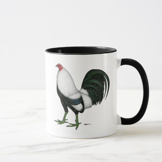 Gamecock Silver Duckwing Mug (Right)