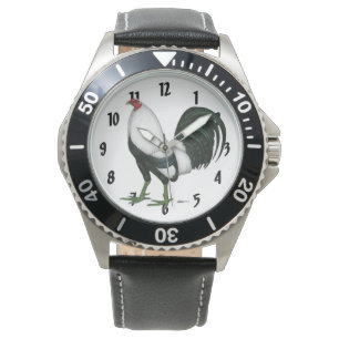 Gamecock Silver Duckwing Watch