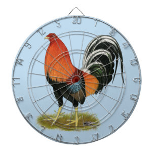Gamecock Wheaten Rooster Dartboard