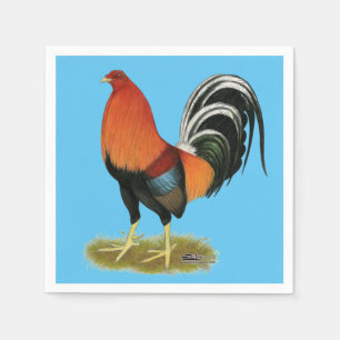 Gamecock Wheaten Rooster Napkin