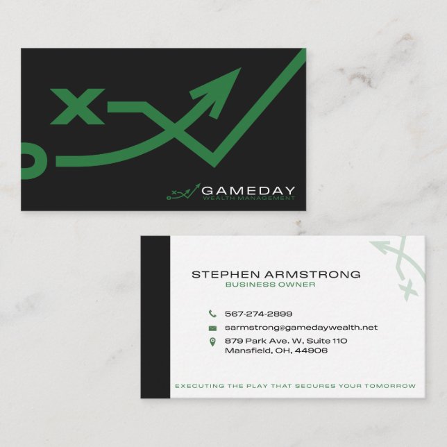 Gameday Business Card (Front/Back)