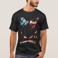 GameFowl American Flag sparring Rooster Gaff game