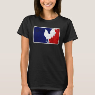 GameFowl League Rooster Chicken game fowl Gallegos T-Shirt
