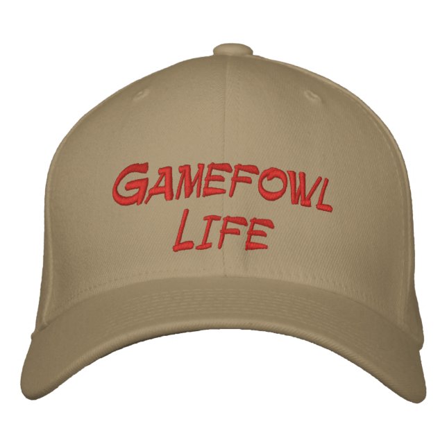 Gamefowl Life Baseball Cap (Front)