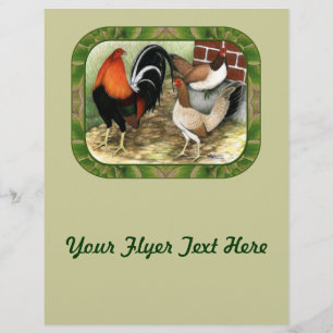 Gamefowl On the Farm Flyer