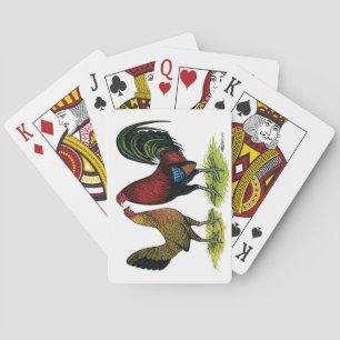 Gamefowl Pair Playing Cards