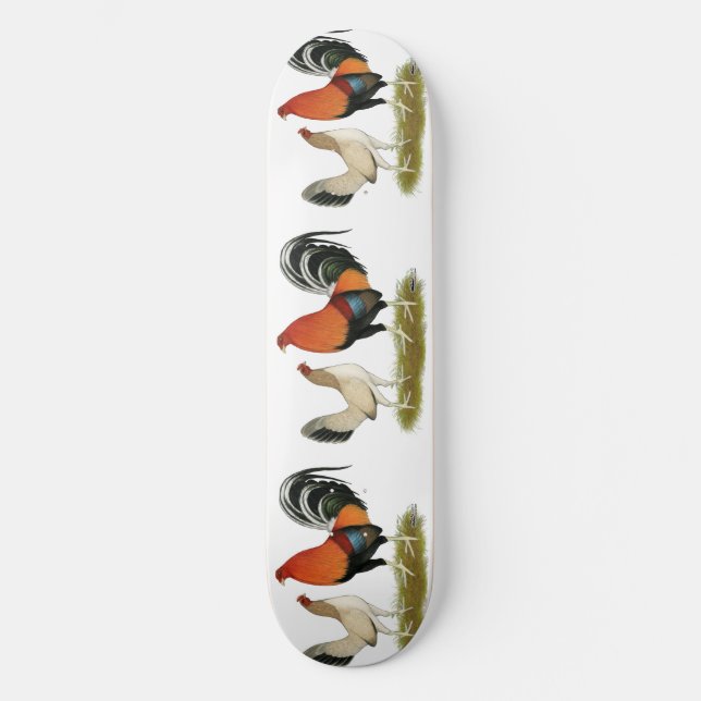 Gamefowl Wheatens Skateboard (Front)