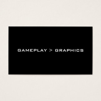 Gameplay > Graphics. Black White.