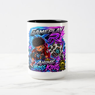 Gameplay XR Anime Boss King Gamer Coffee Mug 