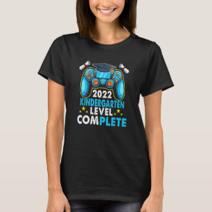 Gamer 2022 Kindergarten Level Complete Senior 22 G T-Shirt