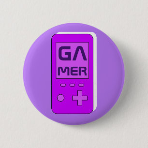 Gamer 2 Inch Round Button