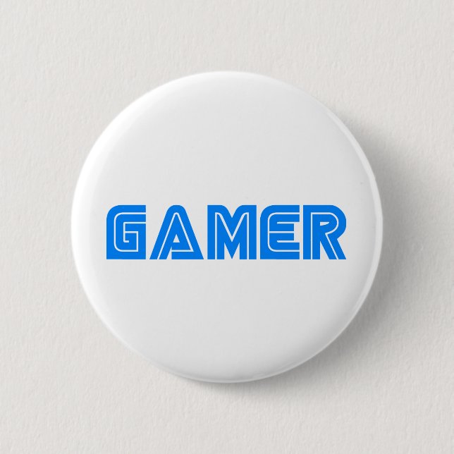 Gamer 2 Inch Round Button (Front)