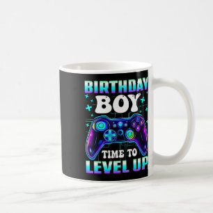 Gamer Birthday Boy Controller Time To Level Up For Coffee Mug