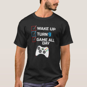 Gamer Birthday Game All Day Video Game Controller T-Shirt