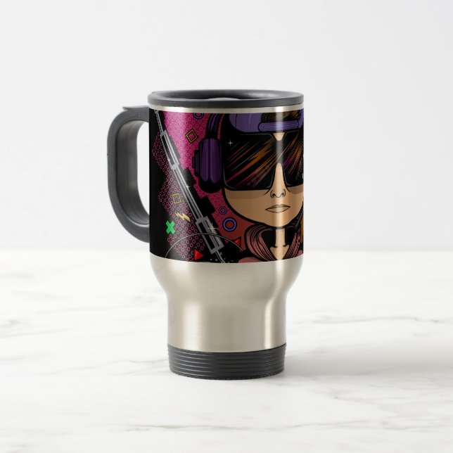 Gamer Boy Travel Mug (Front Left)