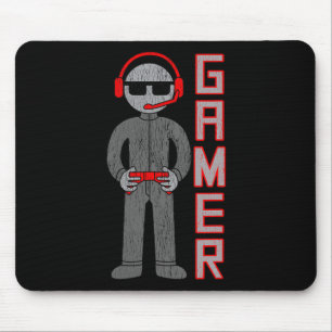 Gamer Boys Gift For The Best Video Game Player. Mouse Pad