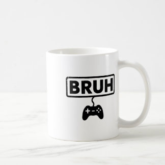 Gamer Bruh Video Games Funny Gaming Men Boys Kids Coffee Mug