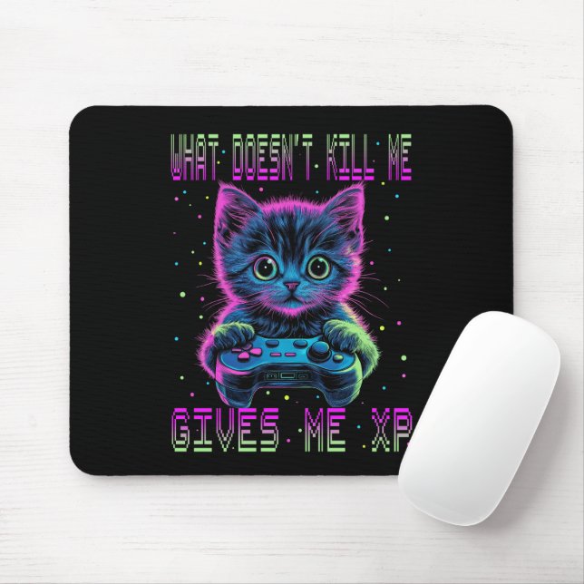 Gamer Cat XP Mouse Pad (With Mouse)
