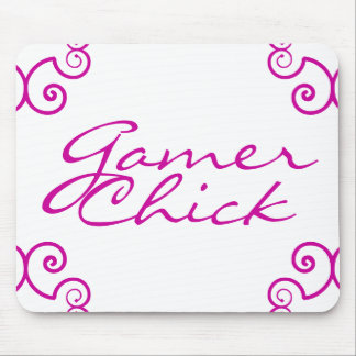 Gamer Chick Mouse Pad