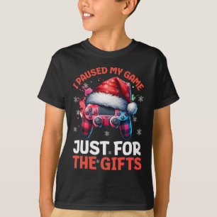 Gamer Christmas Gaming Xmas Video Games Boys Chris T-Shirt