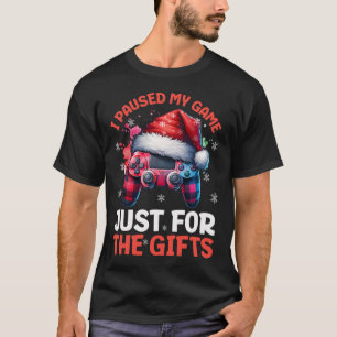 Gamer Christmas Gaming Xmas Video Games Boys Chris T-Shirt