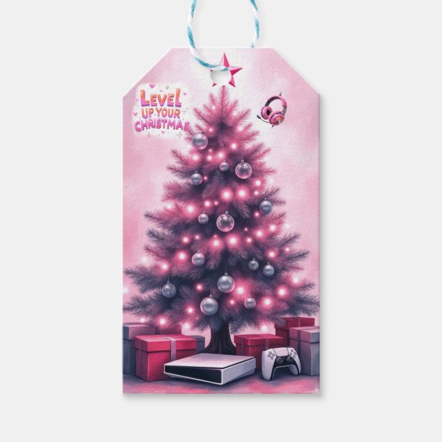 Gamer christmas Gift Tag (Front)