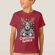 Gamer Christmas Gifts Reindeer Gaming