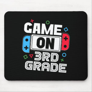 Gamer Ck To School Funny Game 3rd Grade Kids Boys  Mouse Pad