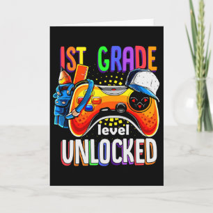 Gamer Ck To School Gamepad 1st First Grade Level U Card