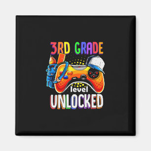 Gamer Ck To School Gamepad 3rd Third Grade Level U Magnet